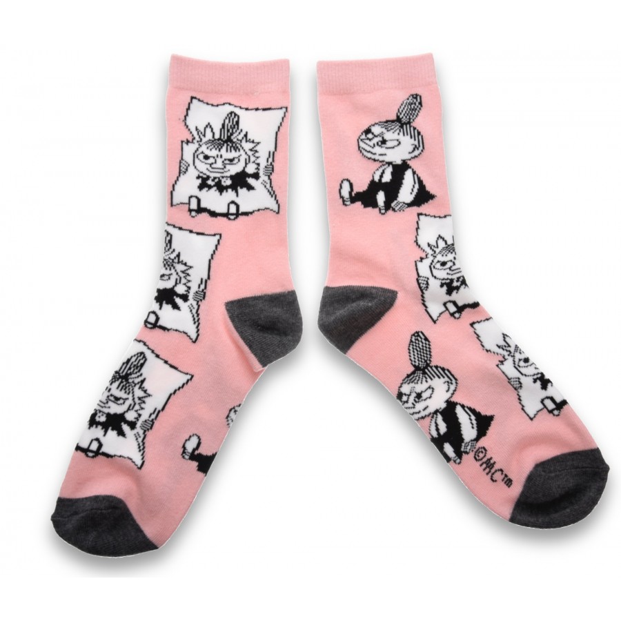 Носки женские Moomin Малышка Мю Розыгрыш Pink Носки женские Moomin Малышка Мю Розыгрыш Pink